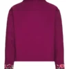 Small Achievable Goals Evan Burgundy Jacket Back