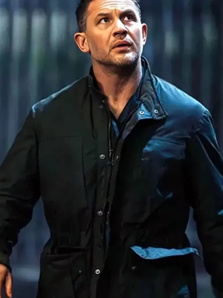 Tom Hardy MobLand 2025 Black Jacket