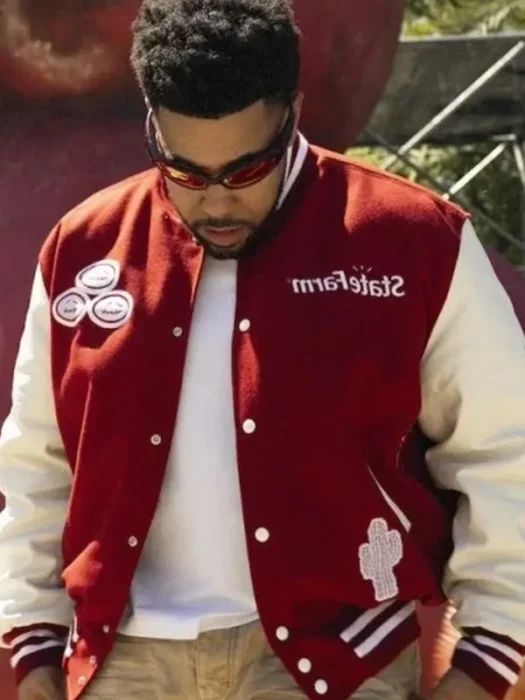 Travis Scott State Farm Varsity Jacket