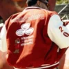 Travis Scott State Farm Varsity Jacket Back