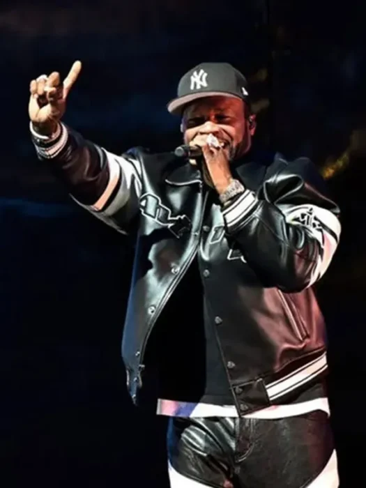 50 Cent The Final Lap Tour Black Jacket
