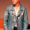 BTS Star Jimin Biker Leather Jacket