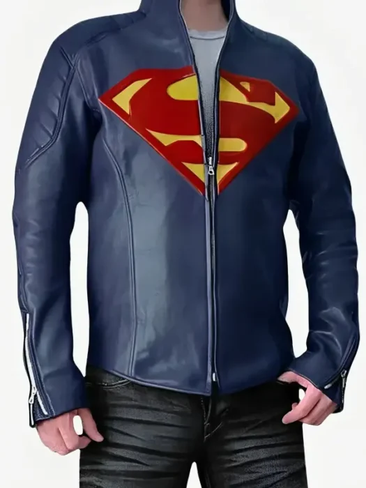 Batman v Superman Dawn of Justice Henry Cavil Leather Jacket