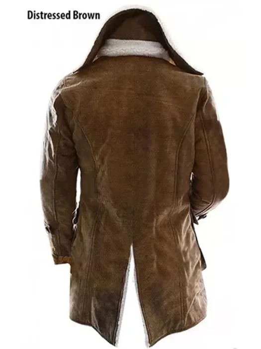 Brown The Dark Knight Rises Bane Coat Back
