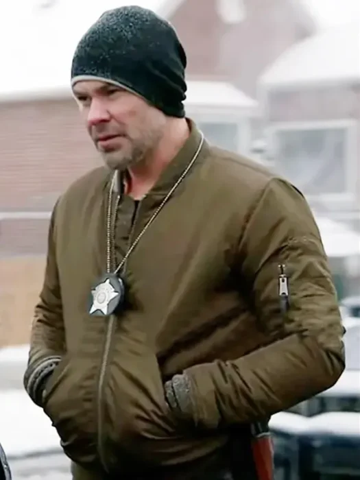 Chicago PD S12 Adam Ruzek Patrick John Flueger Bomber Jacket