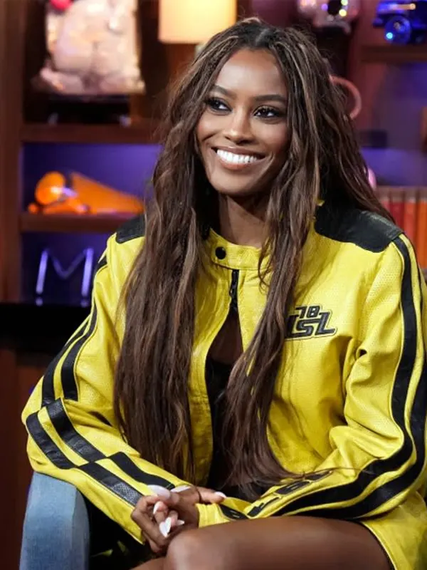 Ciara Miller Watch What Happens Live Leather Jacket
