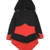 Connor Kenway Assassins Creed III Red-Black Cosplay Jacket Back