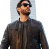 Countdown Jensen Ackles Brown Leather Jacket