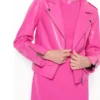 Cult Recycled Pink Leather Jacket