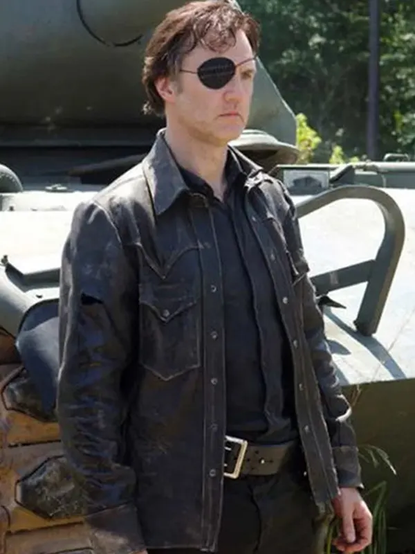 David Morrissey The Walking Dead Jacket