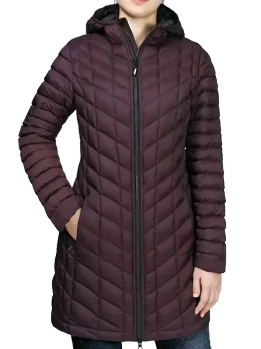 Greys Anatomy S21 Adelaide Kane Puffer Coat