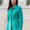 Grimm Juliette Silverton Turquoise Coat