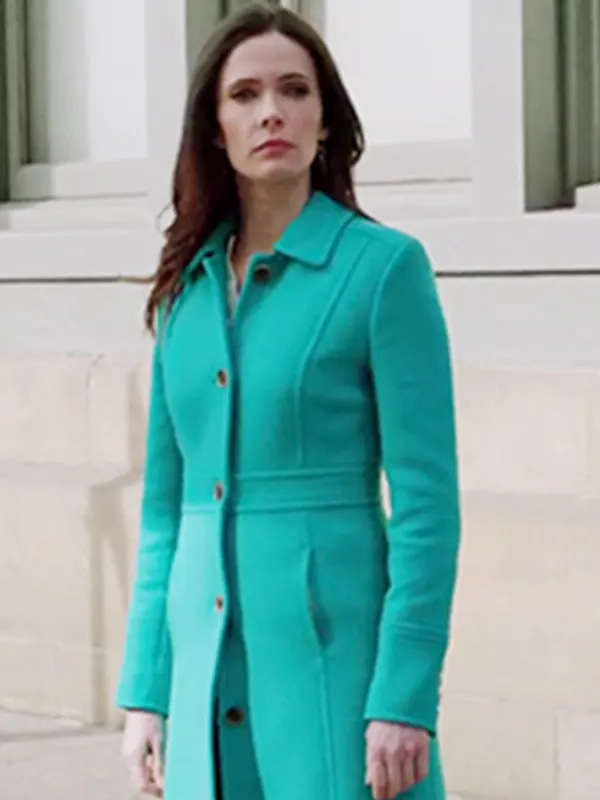 Grimm Juliette Silverton Turquoise Coat