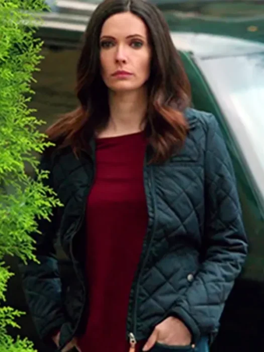 Grimm S04 Elizabeth Tulloch Black Puffer Jacket