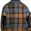 Grimm S04 Hank Griffin Checkered Coat Back