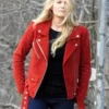 JENNIFER MORRISON ONCE UPON A TIME LEATHER JACKET