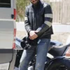 Keanu Reeves Cafe Racer Leather Jacket