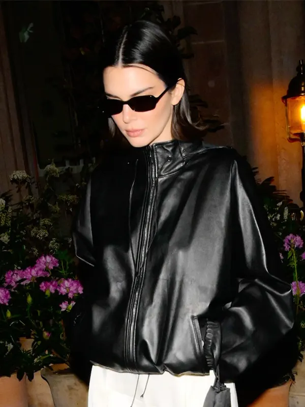 Kendall Jenner NYC 2025 Black Jacket