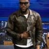 Kevin Hart Fight Night 2024 Leather Jacket