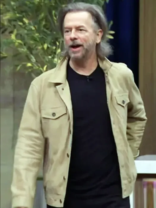 LIVE With Kelly And Mark David Spade leather Jacket