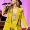 Lainey Wilson 60th ACM Awards Yellow Blazer