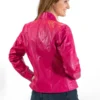 Lambskin Napa leather Jacket Back
