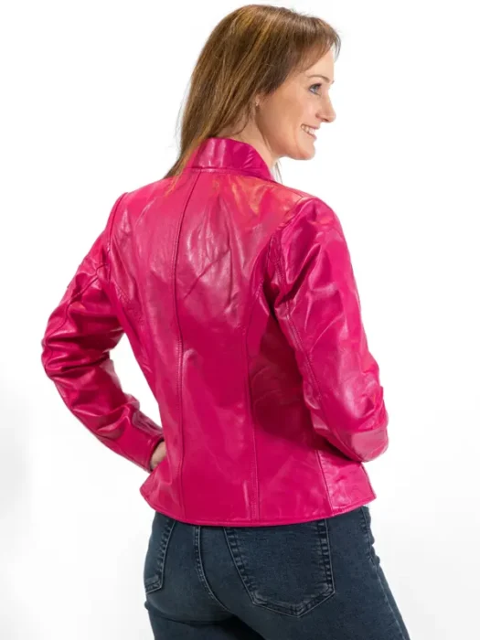 Lambskin Napa leather Jacket Back