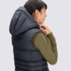 Macpac Women's Aurora Hooded Down Vest Back