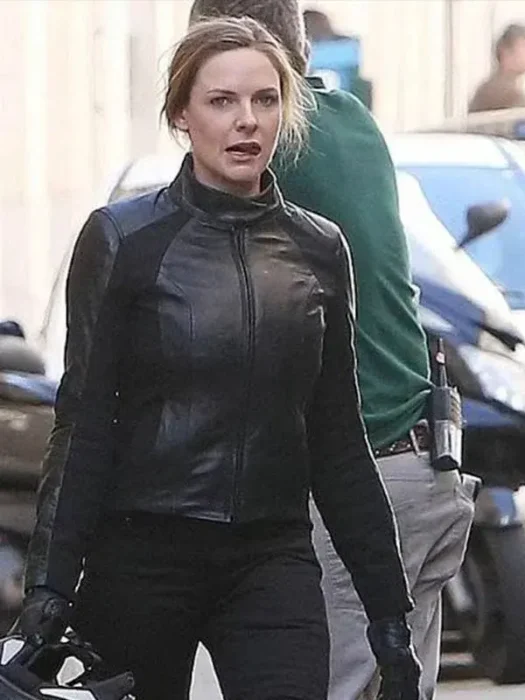 Mission Impossible 2025 Rebecca Ferguson Biker Jacket