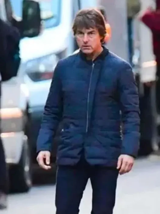Mission Impossible 8 Ethan Hunt Blue Jacket