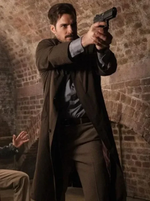 Mission Impossible Henry Cavill Brown Trench Coat