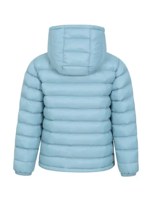 Mountain Warehouse Mid Blue Seasons II Kids Water-Resistant Padded Jacket Back