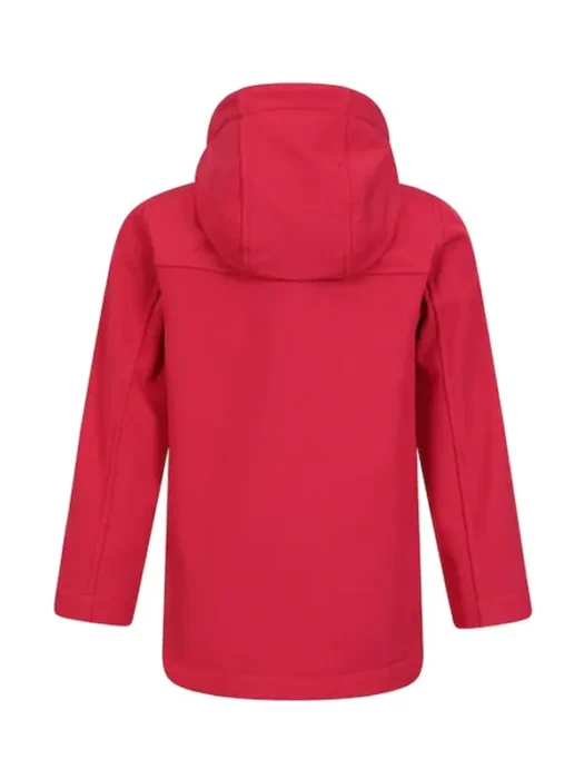 Mountain Warehouse Red Exodus Kids Water Resistant Softshell Jacket Back