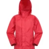 Mountain Warehouse Red Kids Pakka II Red Waterproof Jacket