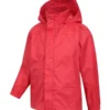 Mountain Warehouse Red Kids Pakka II Waterproof Jacket