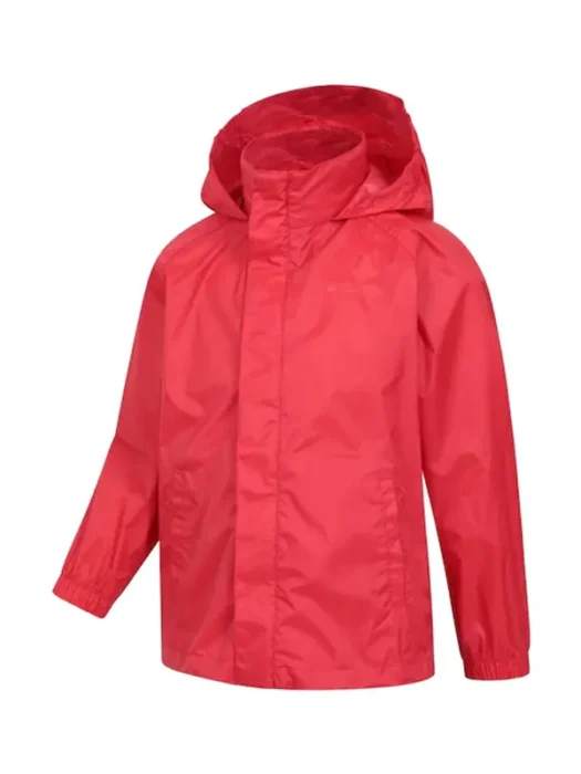 Mountain Warehouse Red Kids Pakka II Waterproof Jacket