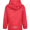 Mountain Warehouse Red Kids Pakka II Waterproof Jacket Back