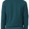 Novak Djokovic Opens Tennis Green Jacket Back
