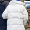 Office Romance Jennifer Lopez Puffer Coat Back