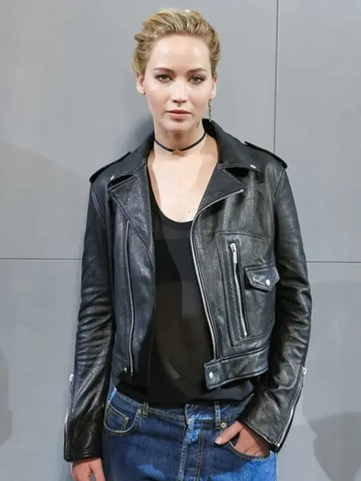 Premium Jennifer Lawrence Leather Jacket