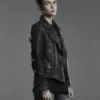 RUBY ROSE BATWOMAN BLACK LEATHER JACKET