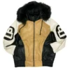 Robert Phillipe Fur Hood 8 Ball Jacket