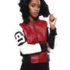 Robert Phillipe Women’s Red 8 Ball Jacket