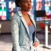 Shanola Hampton Found S02 Denim Blazer