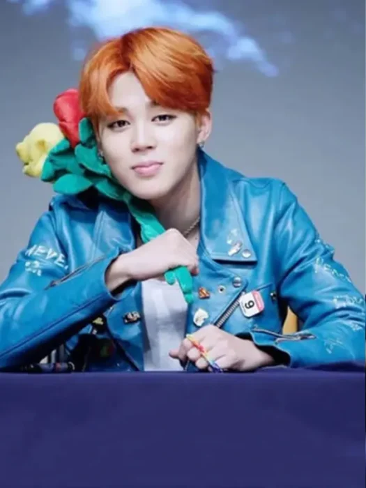 Star Jimin Leather Jacket
