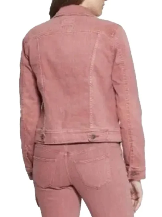 Sullivans Crossing S3 Pink Denim Jacket Back