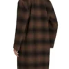 The Four Seasons Kate Plaid Coat Back