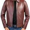 The Game Robson Green Leather Jacket