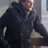 The Last Of Us S02 Pedro Pascal Hooded Black Jacket