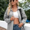 The Windy City Windbreaker Gray Jacket